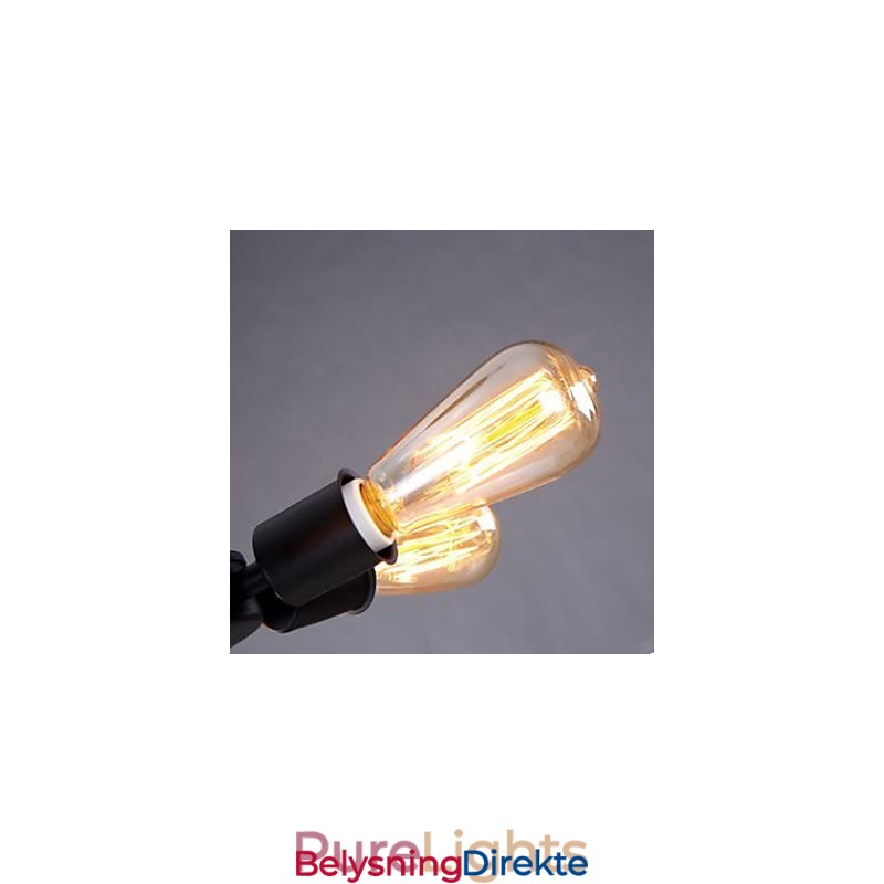 Amerikansk Landlig Industriell Vind Sekshodet Pariserhjul Droplight