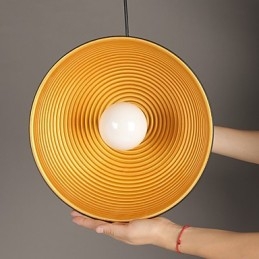 Kreativ Lampe Rund Skorstein Droplight Smijern Karakter Måltider Lysekrone Svart Og Hvit