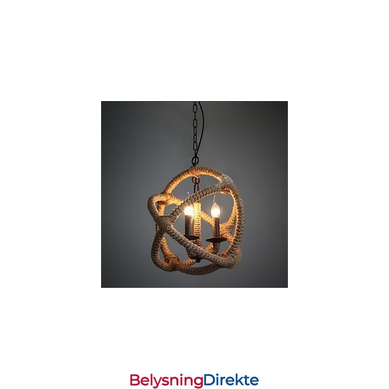 Pendellamper Tradisjonell Klassisk Rustikk Hytte Vintage Retro Landlig Metall