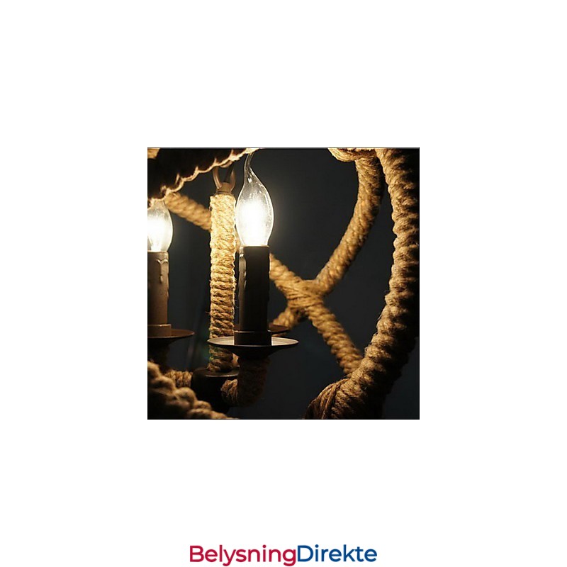 Pendellamper Tradisjonell Klassisk Rustikk Hytte Vintage Retro Landlig Metall