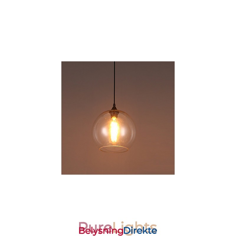 Amerikansk Kreativ Nordisk Kontraktert Landlig Glasskule Med Ett Hode, Droplight-Lampe