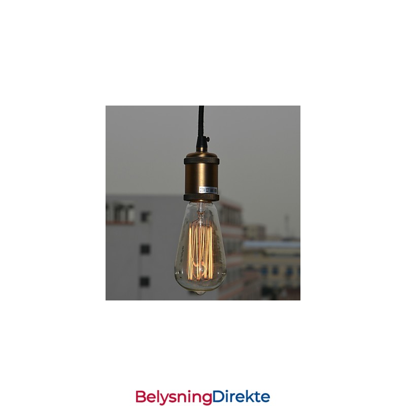 Landlig Maling Metall Pendellampe