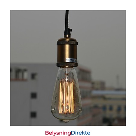 Landlig Maling Metall Pendellampe