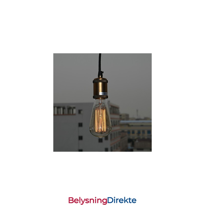 Landlig Maling Metall Pendellampe