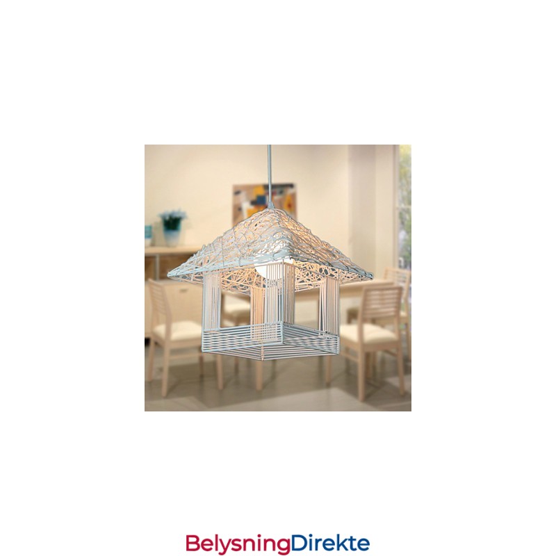 Buret Fuglerede Karakterkunst Cany Art Enkelthode Liten Dråpelampe