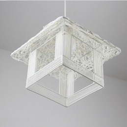 Buret Fuglerede Karakterkunst Cany Art Enkelthode Liten Dråpelampe