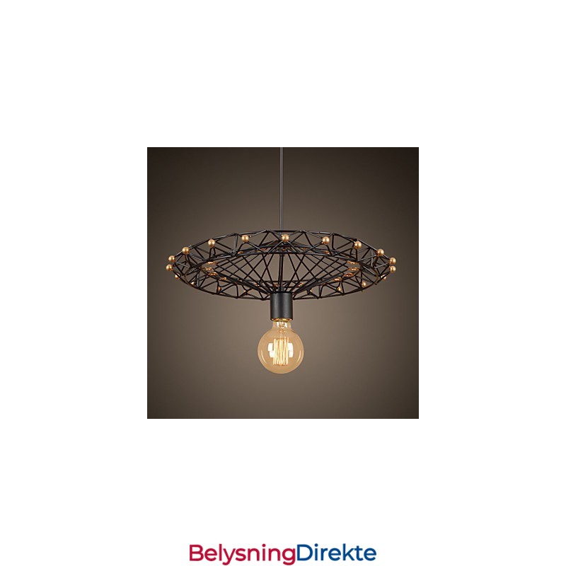 Retro Klassiske Metalltaklamper Enkle Pendellamper Kafependellampe