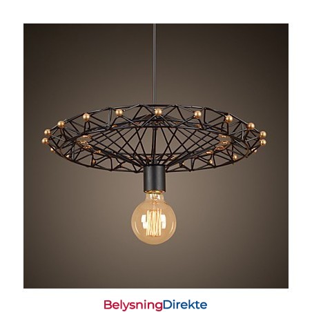 Retro Klassiske Metalltaklamper Enkle Pendellamper Kafependellampe