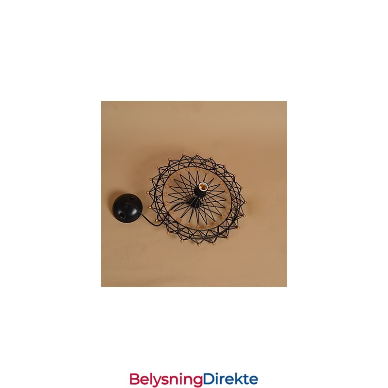 Retro Klassiske Metalltaklamper Enkle Pendellamper Kafependellampe