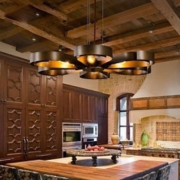 Retro Klassiske Metalltaklamper Enkle Pendellamper Kafependellampe