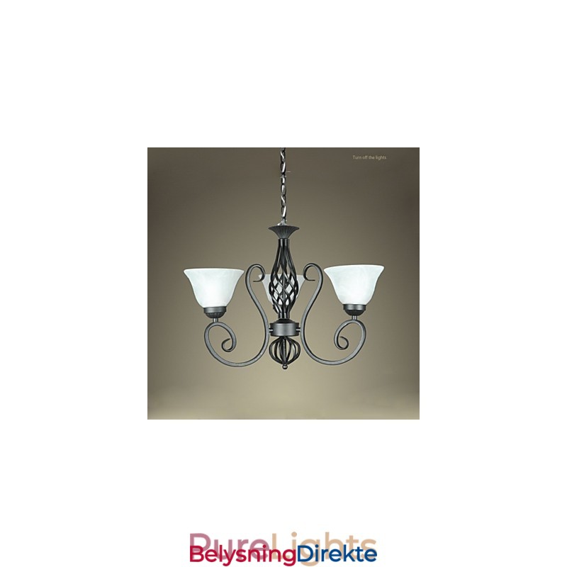 Jane Lysekronen Er Smijernslampe I Kreativ Europeisk Stil