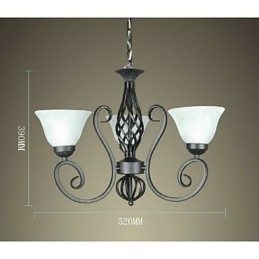 Jane Lysekronen Er Smijernslampe I Kreativ Europeisk Stil