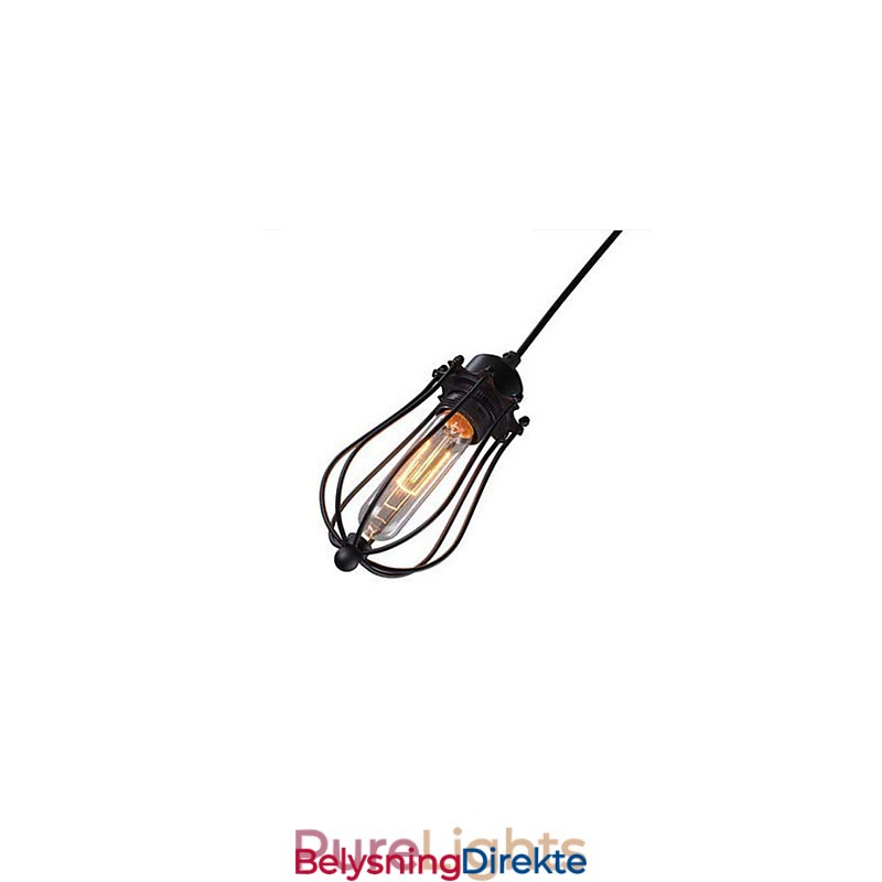 Små Bur Droplight Edison Måltider Pendellampe Av Restaurering Nt Måter Lys Lysekrone Kafé