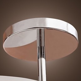 Moderne, Moderne, Mini-Stil, Krom, Metalllysekrone, Innfelt Garasje