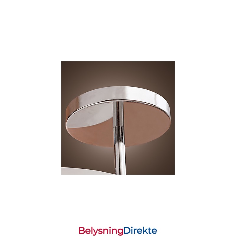 Moderne, Moderne, Mini-Stil, Krom, Metalllysekrone, Innfelt Garasje