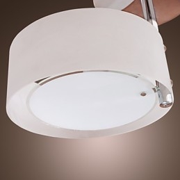 Moderne, Moderne, Mini-Stil, Krom, Metalllysekrone, Innfelt Garasje