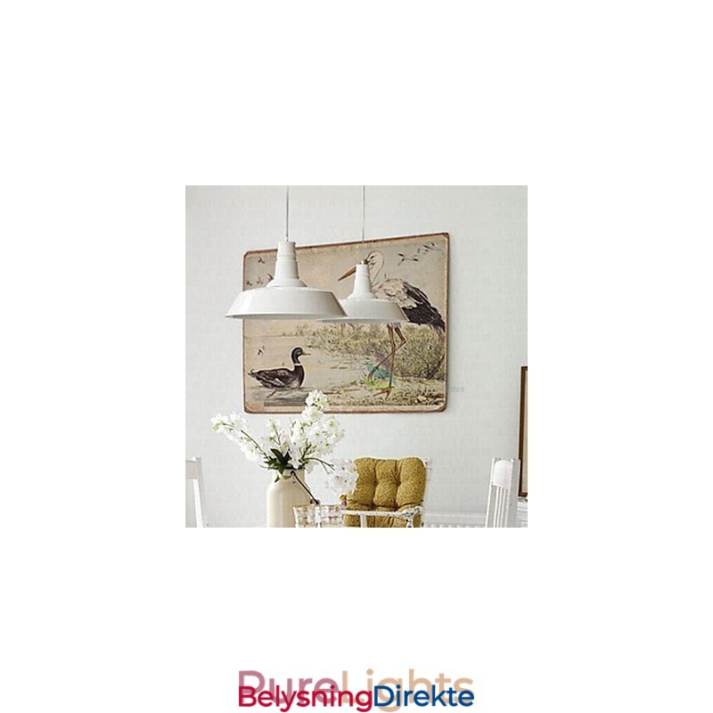 Loftstil Restaurerende Gamle Metoder Kunststudio Industriell Enkelthode Pendellampe