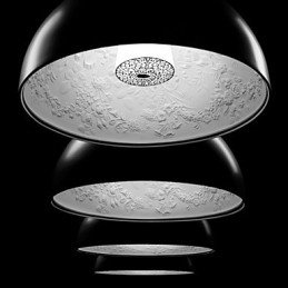 Moderne Og Moderne Pendellampe I Ministil Med Maleri