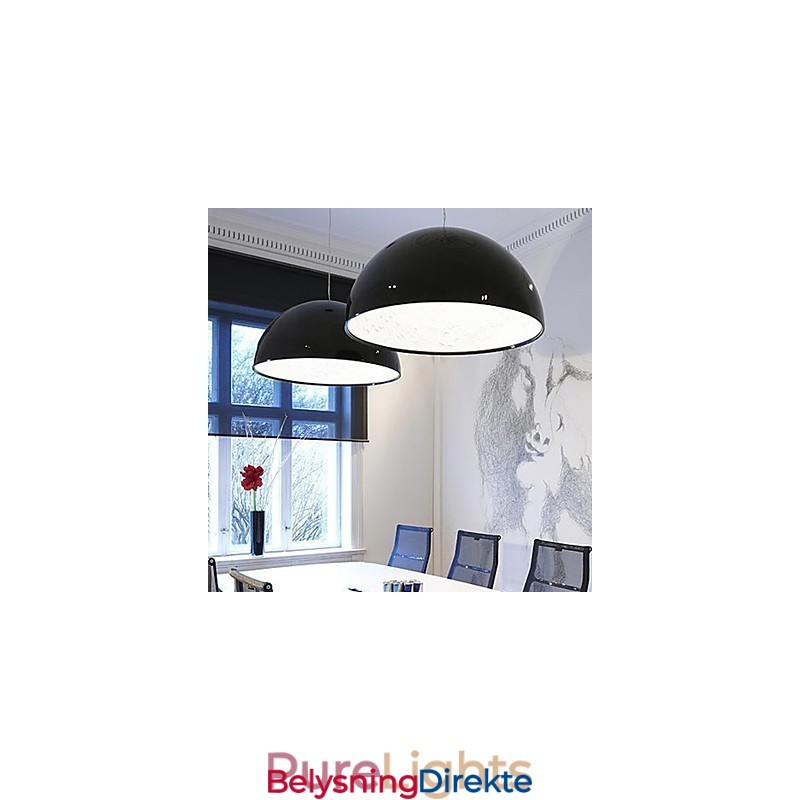 Moderne Og Moderne Pendellampe I Ministil Med Maleri
