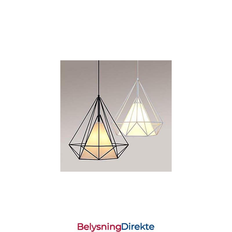 Originalitet Retro 1-Lys Pyramidelampe