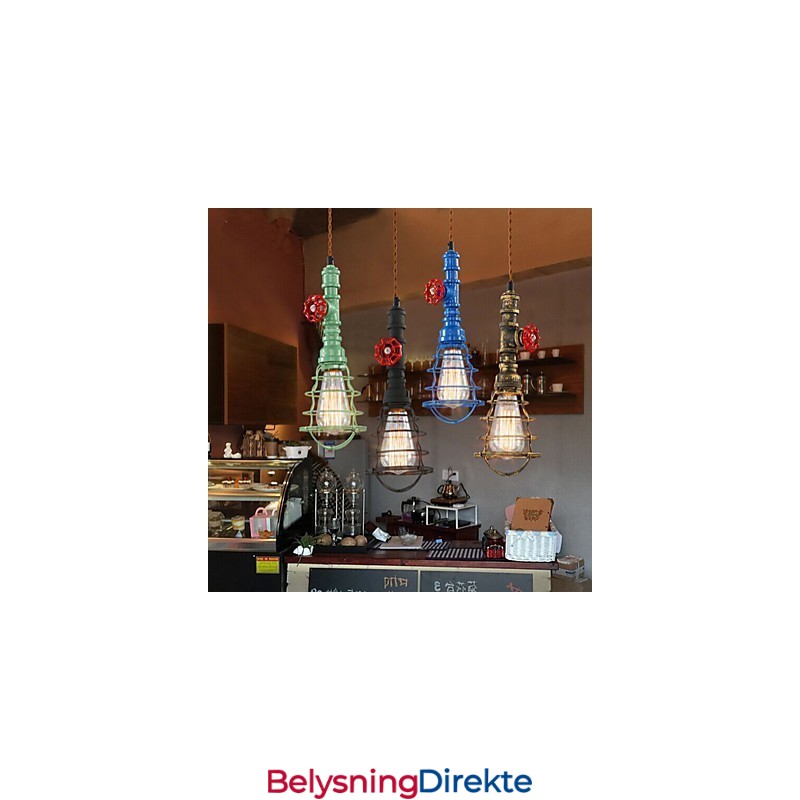 Amerikansk Retro-Lampe Industriell Vind