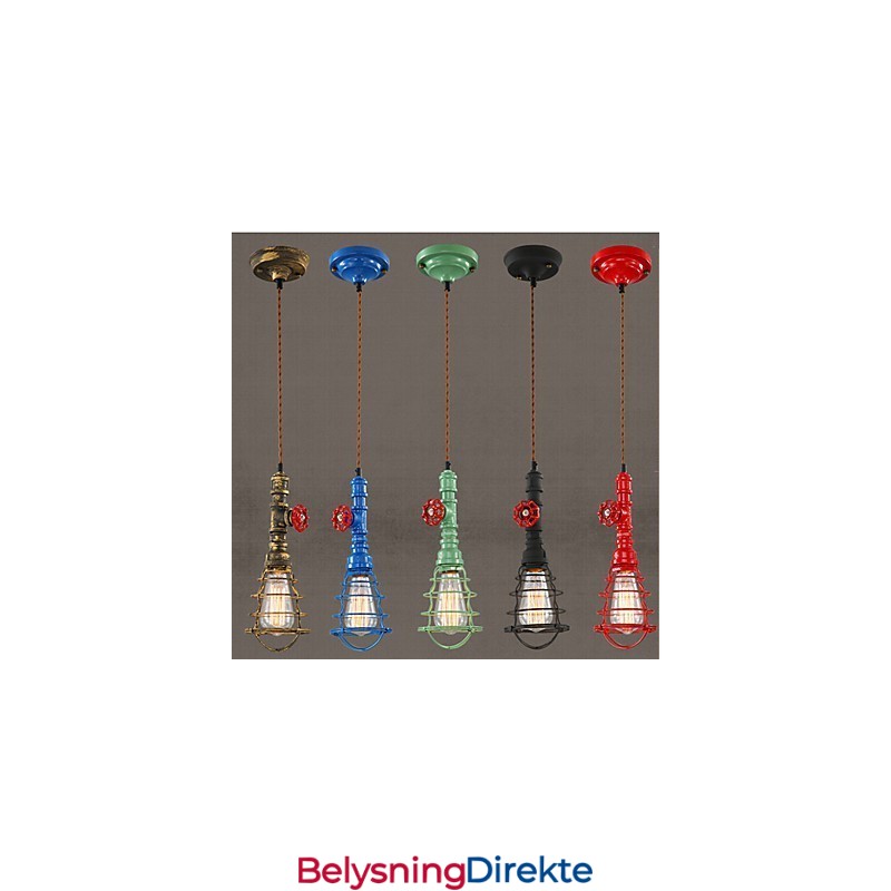 Amerikansk Retro-Lampe Industriell Vind