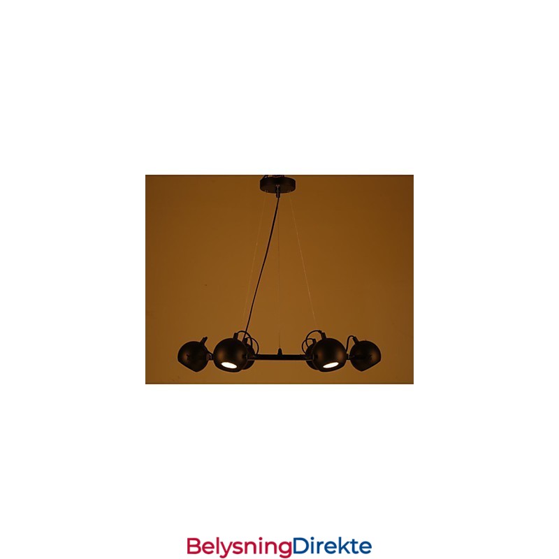 Vintage Lysekrone I Jern, Kreativ Industriell Vindlysekrone