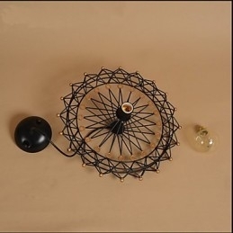 Amerikansk Landlig Jernindustri Pariserhjulslysekrone