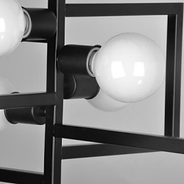 Vintage Landlig Maling Metall Pendellampe Garasje