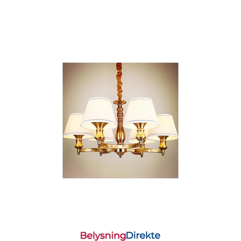 Rustikk Lysekrone I Metall I Ministil I Vintagestil I Hyttestil