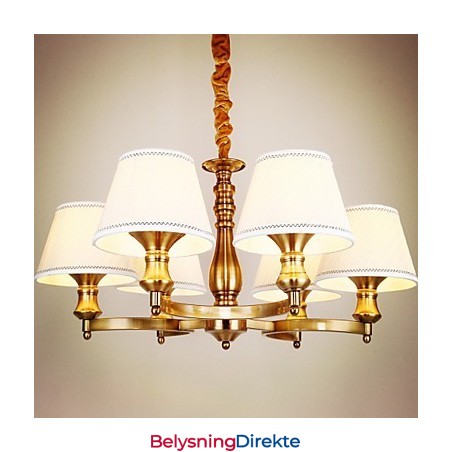 Rustikk Lysekrone I Metall I Ministil I Vintagestil I Hyttestil