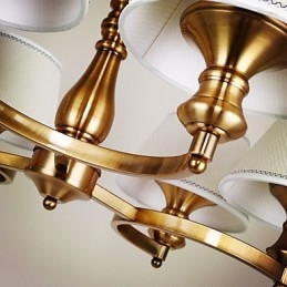 Rustikk Lysekrone I Metall I Ministil I Vintagestil I Hyttestil