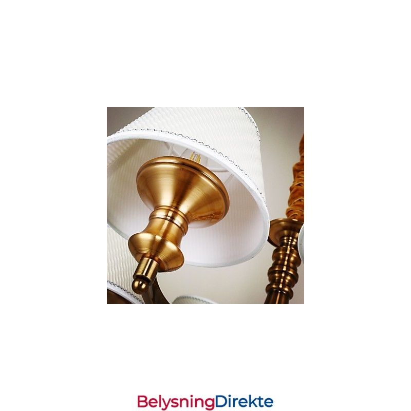 Rustikk Lysekrone I Metall I Ministil I Vintagestil I Hyttestil