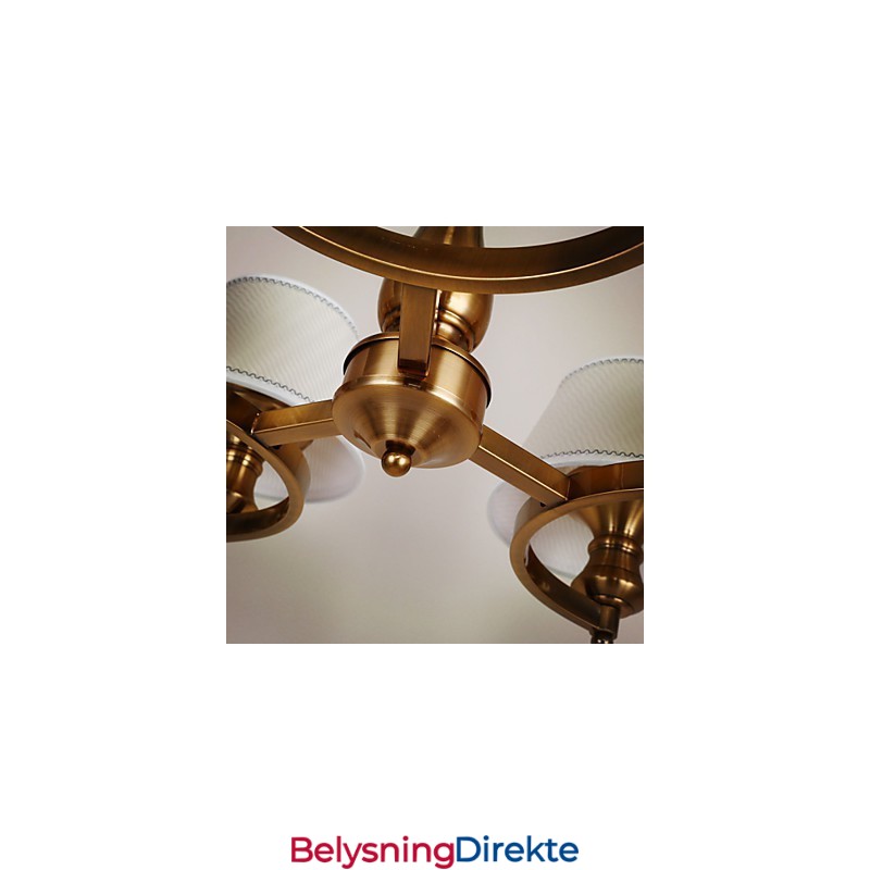 Rustikk Lysekrone I Metall I Ministil I Vintagestil I Hyttestil