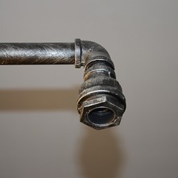 Loftlampe Utspiller Rollen Til Kreativ Industriell Vind Som Gjenoppretter Gamle Måter Conduit Droplight