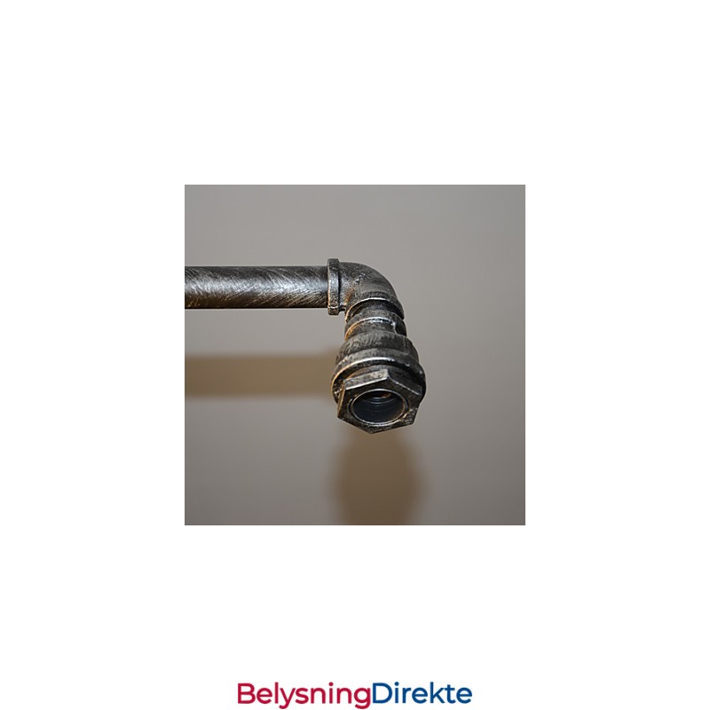 Loftlampe Utspiller Rollen Til Kreativ Industriell Vind Som Gjenoppretter Gamle Måter Conduit Droplight