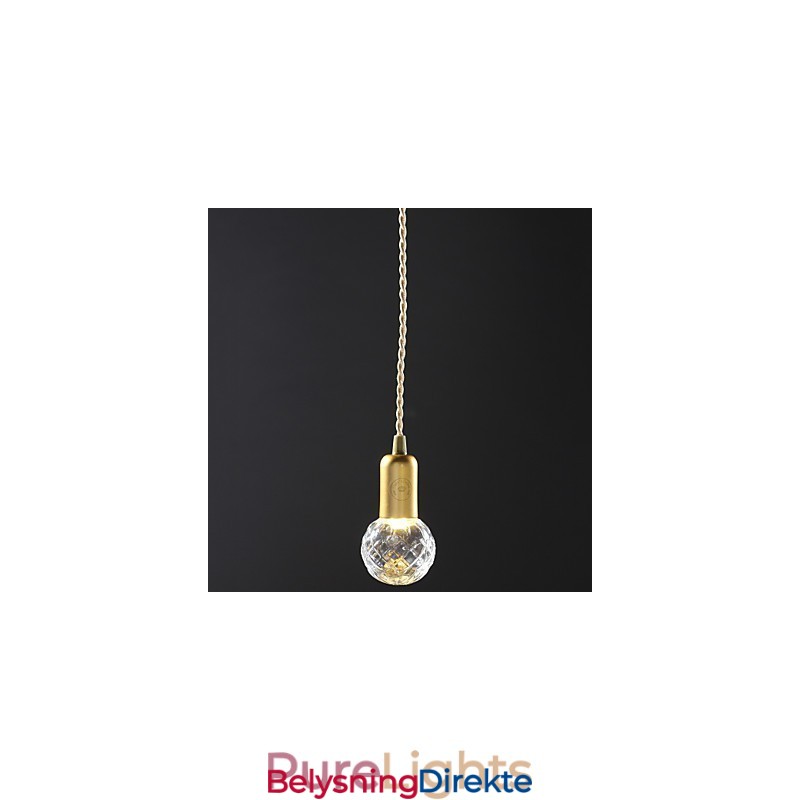 Moderne Samtidsstil Vintage Mini-Stil Gullmetall Pendellampe