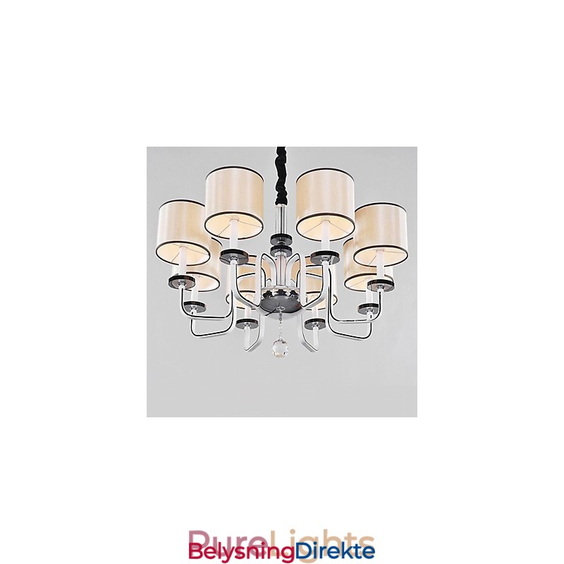 Moderne Samtidskrone I Krystall I Krom I Metall