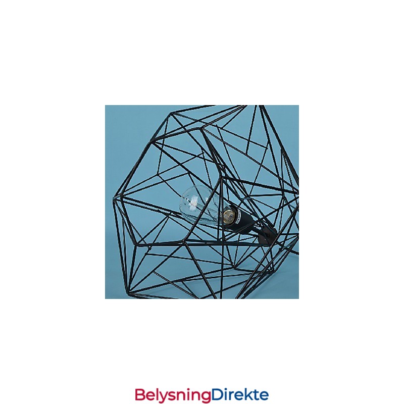 Vintage Retro Maleri Metall Pendellampe Garasje