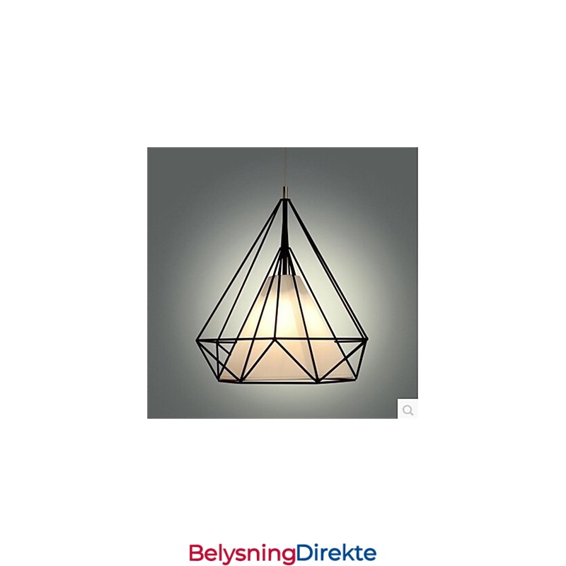 Amerikansk Retro, Enkelt Diamantanheng Med Ett Hode