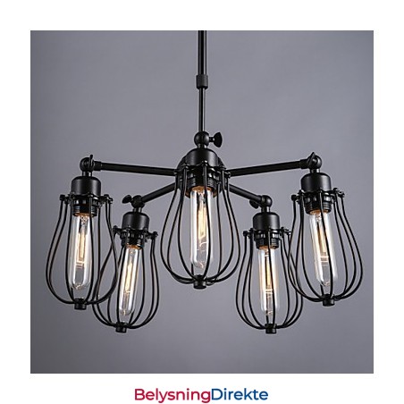 Retro Klassiske Metalltaklamper Enkle Pendellamper Kafependellampe