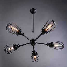 Retro Klassiske Metalltaklamper Enkle Pendellamper Kafependellampe