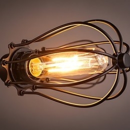 Retro Klassiske Metalltaklamper Enkle Pendellamper Kafependellampe