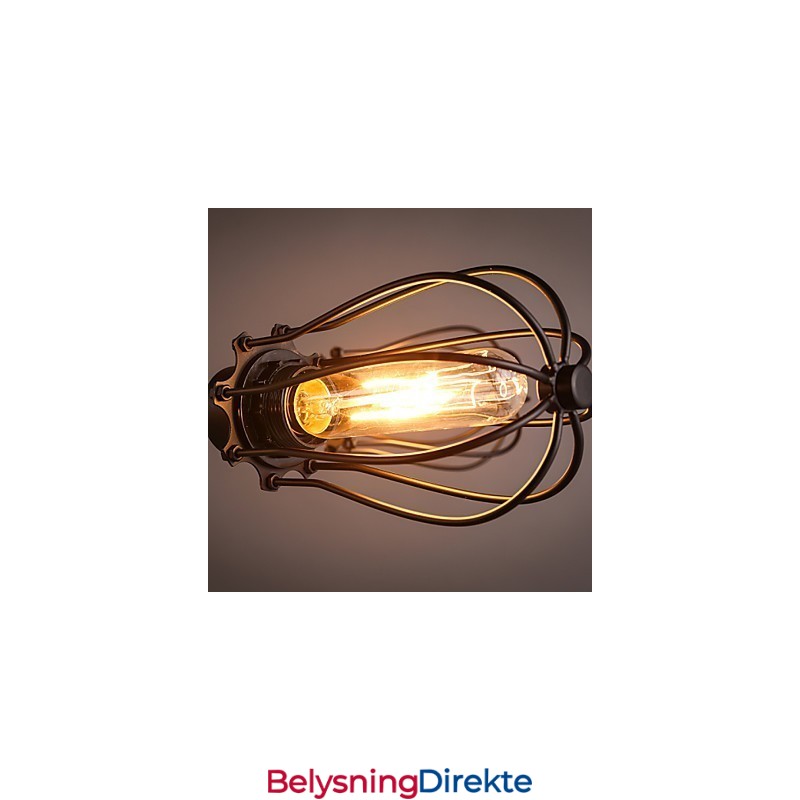 Retro Klassiske Metalltaklamper Enkle Pendellamper Kafependellampe