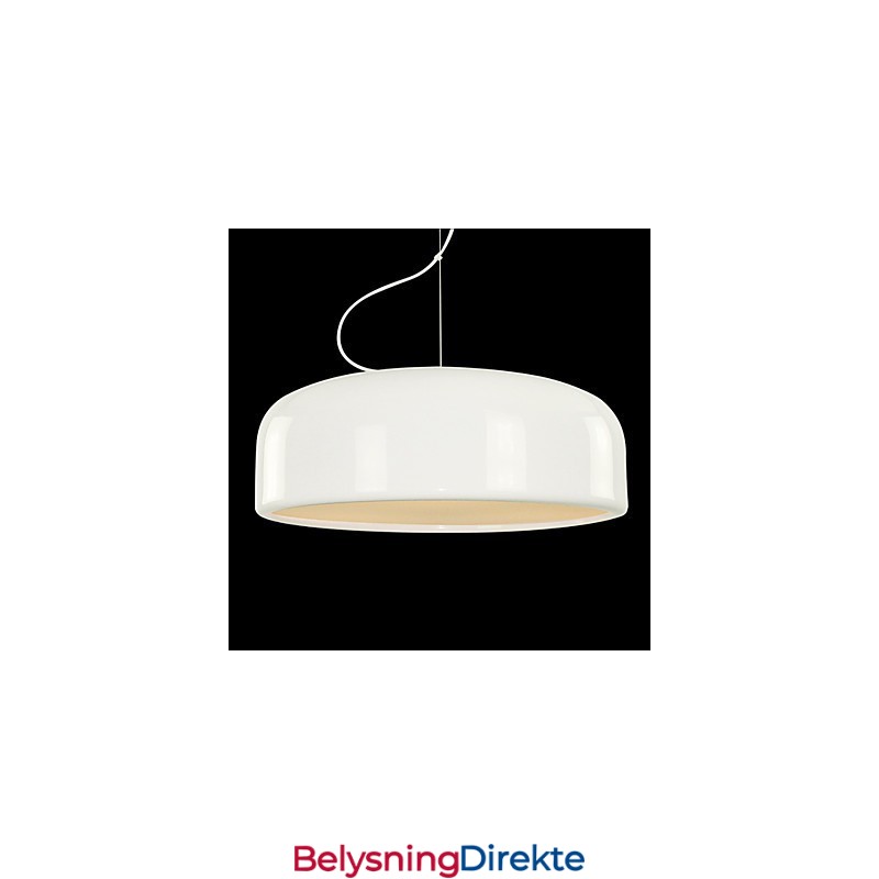 Retro Pendellampe Med Maleri I Form Av En Bolle