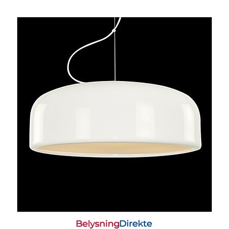 Retro Pendellampe Med Maleri I Form Av En Bolle