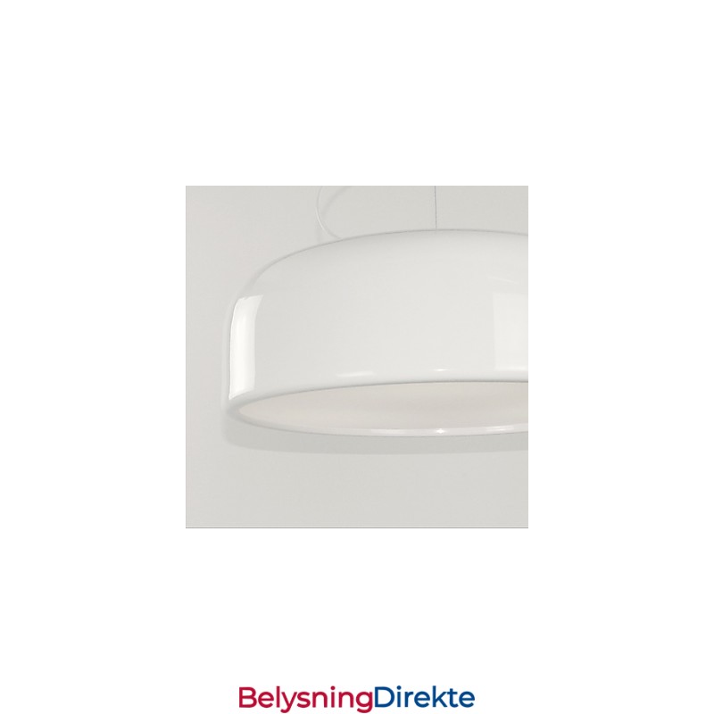 Retro Pendellampe Med Maleri I Form Av En Bolle