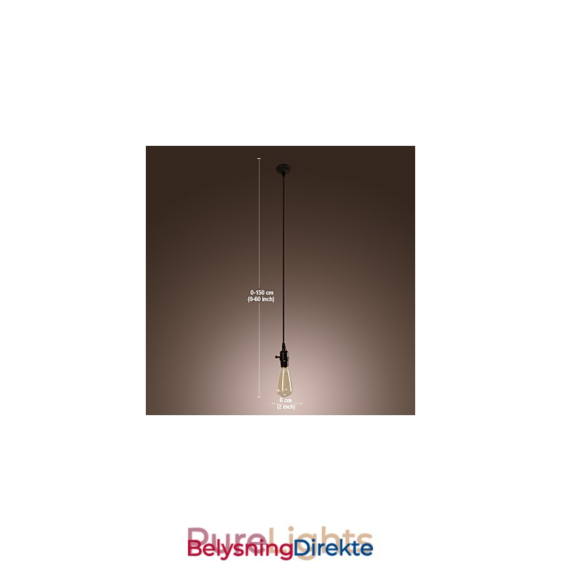 Tradisjonell Klassisk Vintage Mini-Pendellampe