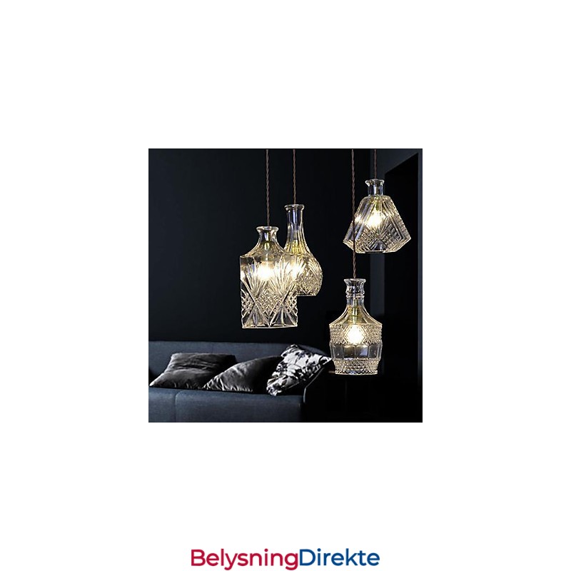 Moderne, Moderne, Mini-Stil Metalllysekrone