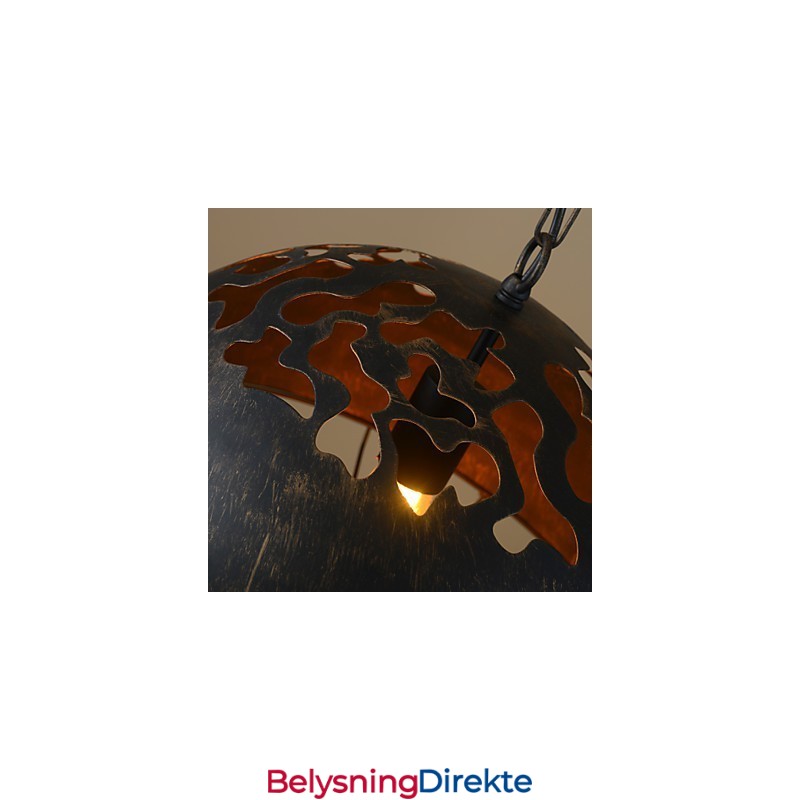 Retro Klassiske Metalltaklamper Enkle Pendellamper Kafependellampe